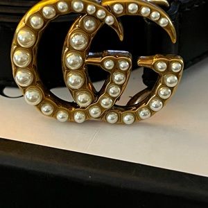 NWT Gucci Belt with Pearls